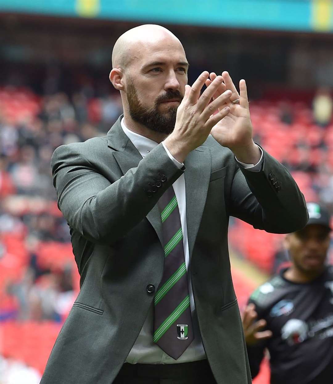 Kevin Watson took Cray Valley to Wembley for the FA Vase final in 2019. Picture: Keith Gillard
