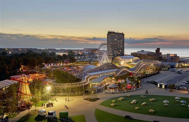Organisers at Dreamland Margate will transform the park into a drive-in cinema this August