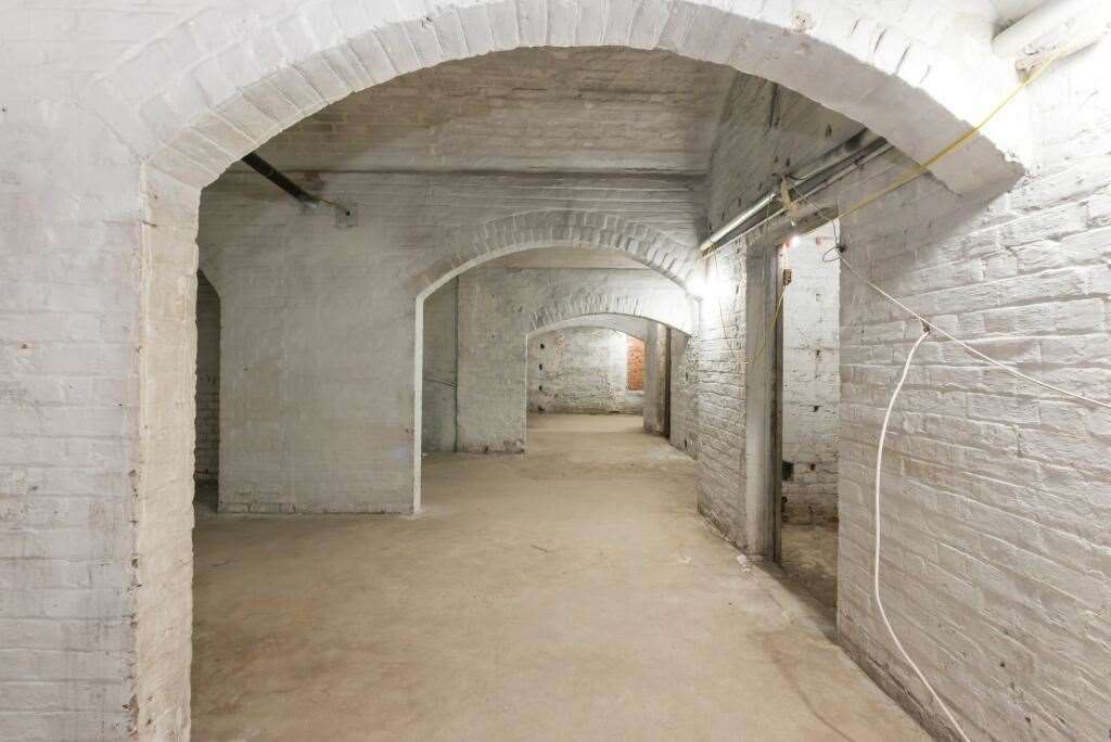 The basement is one of two floors available to buy. Picture: Miles & Barr/Rightmove