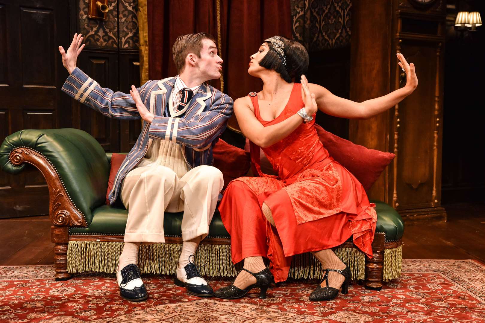 The Play That goes Wrong is on in Tunbridge Wells