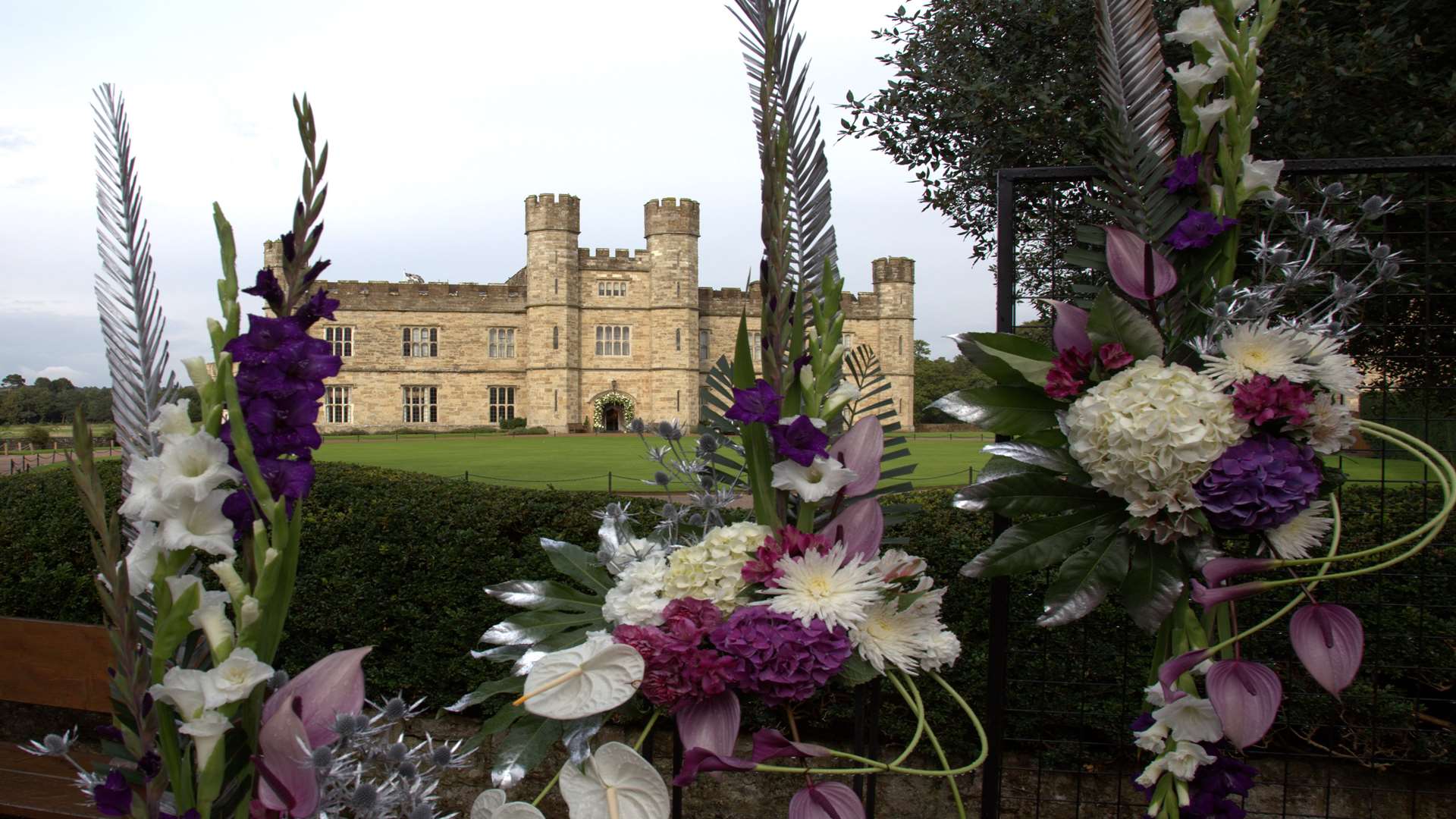 Leeds Castle holds its Festival of Flowers