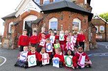 Children campaigning to save St John's Infants School