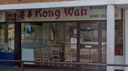 Kong Wah has closed its doors to customers in Church Road, Willesborough. Picture: Google