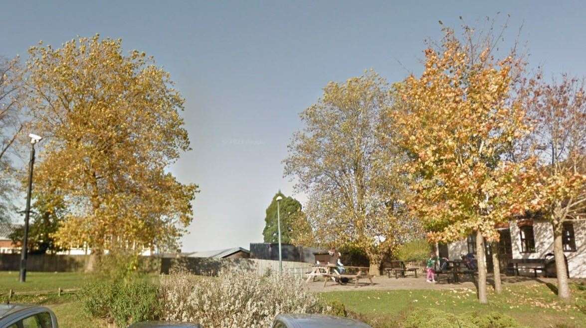 Travellers that pitched on Hollybush Recreation Ground, Sevenoaks, have been moved on by police. Picture: Google Street View