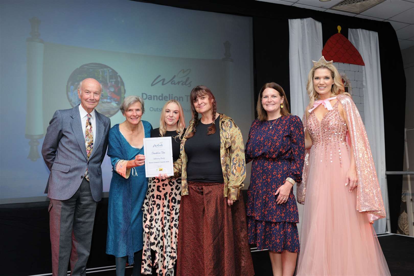 Dandelion Time were winners of an Outstanding Charity award. Picture: Simon Hildrew.
