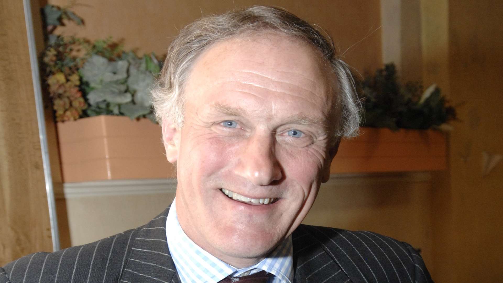 Julian Brazier, Conservative, after being returned as MP for Canterbury at the 2010 election.