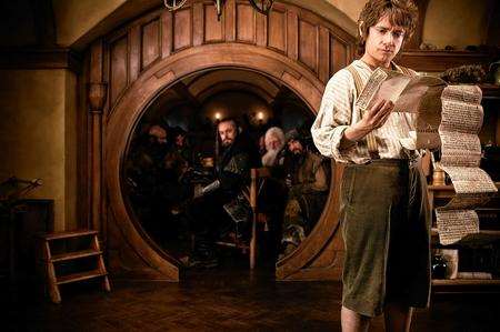 The Hobbit: An Unexpected Journey. Martin Freeman as Bilbo Baggins. Picture: PA Photo/Warner Bros. Pictures