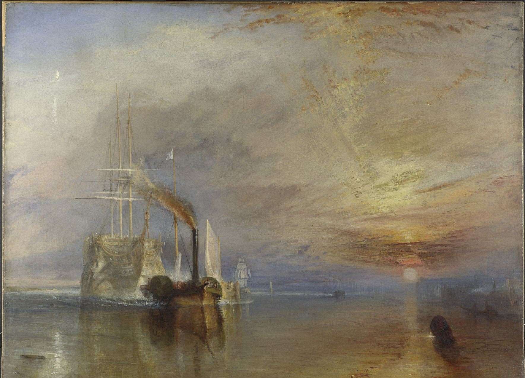 The Fighting Temeraire by J.M.W Turner