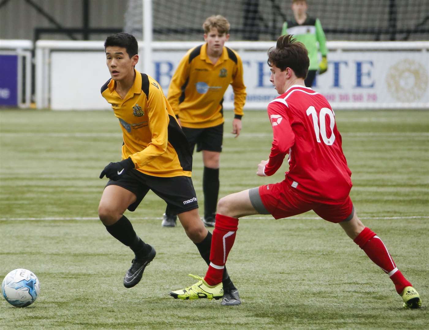 Bivesh Gurung came through the youth ranks at Maidstone before joining Crystal Palace Picture: Martin Apps