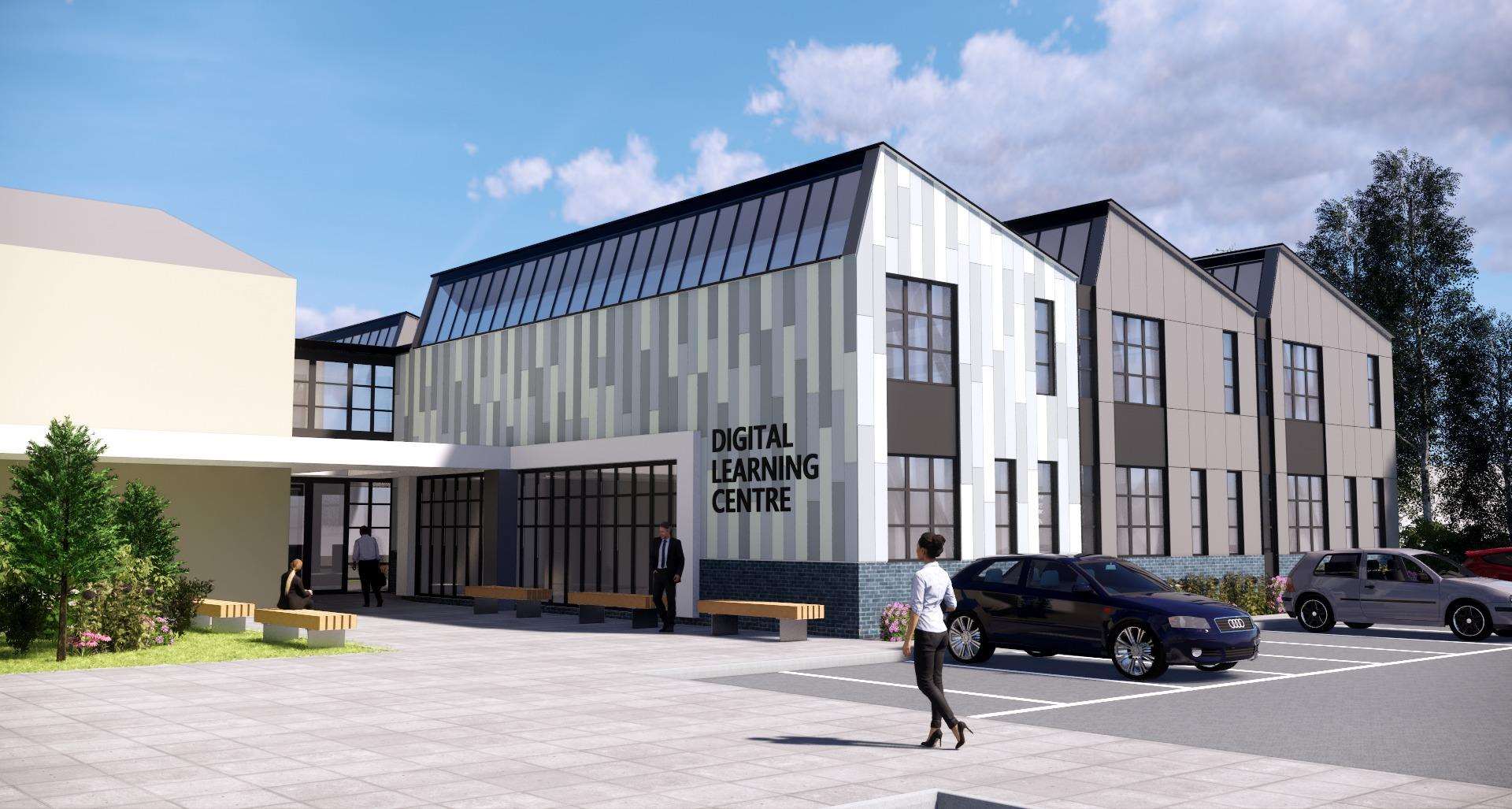 Funding for the upcoming £2 million Digital Learning Centre, which Ms Staab has championed, has already been secured