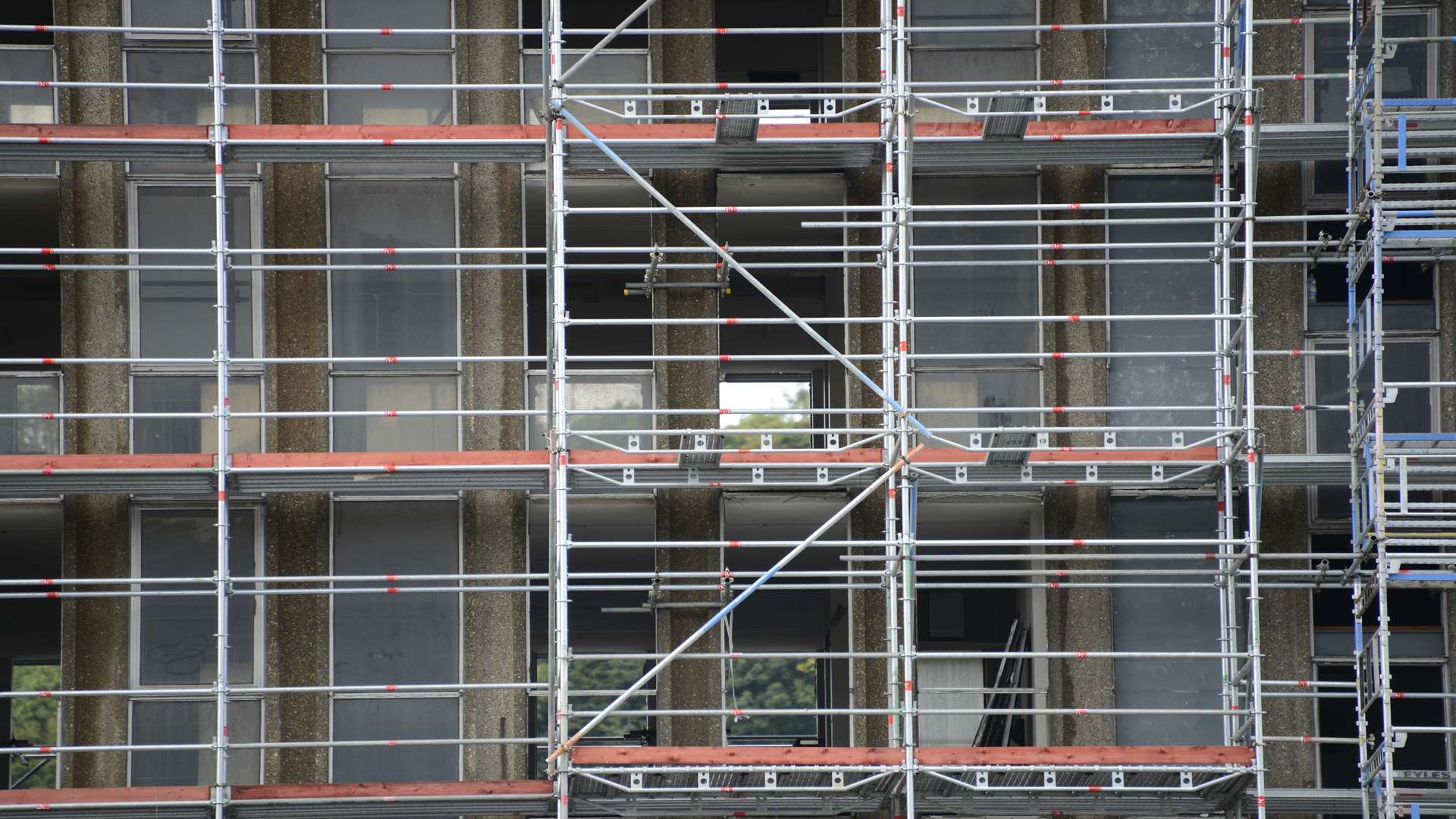 £4,000 worth of scaffolding was stolen.