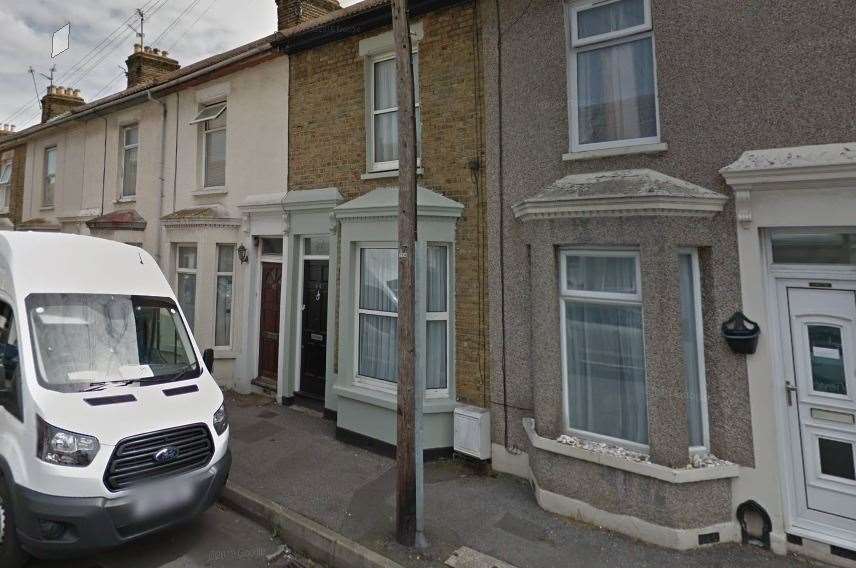 A post in Invicta Road, Sheerness. Picture: Google Street View