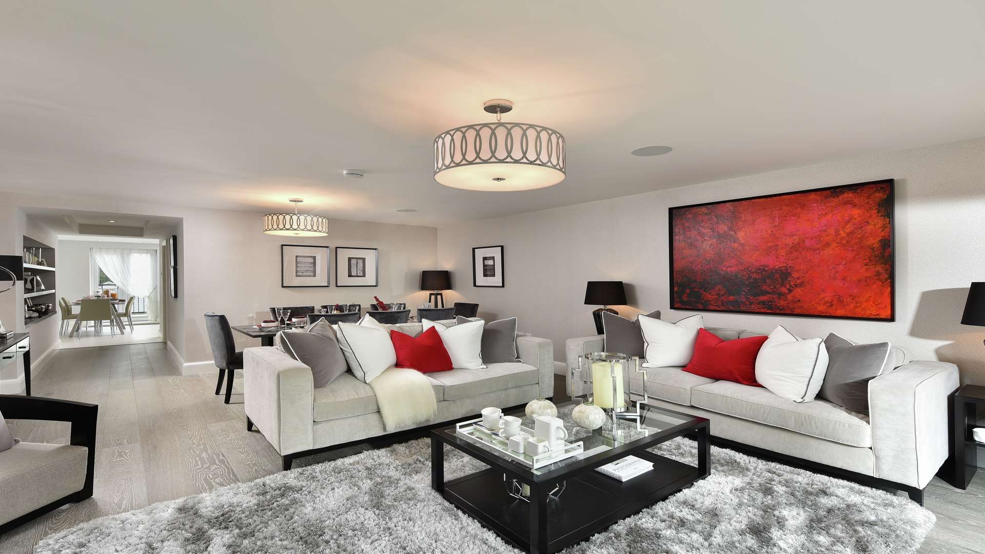 A £1.25million show home at the luxury development