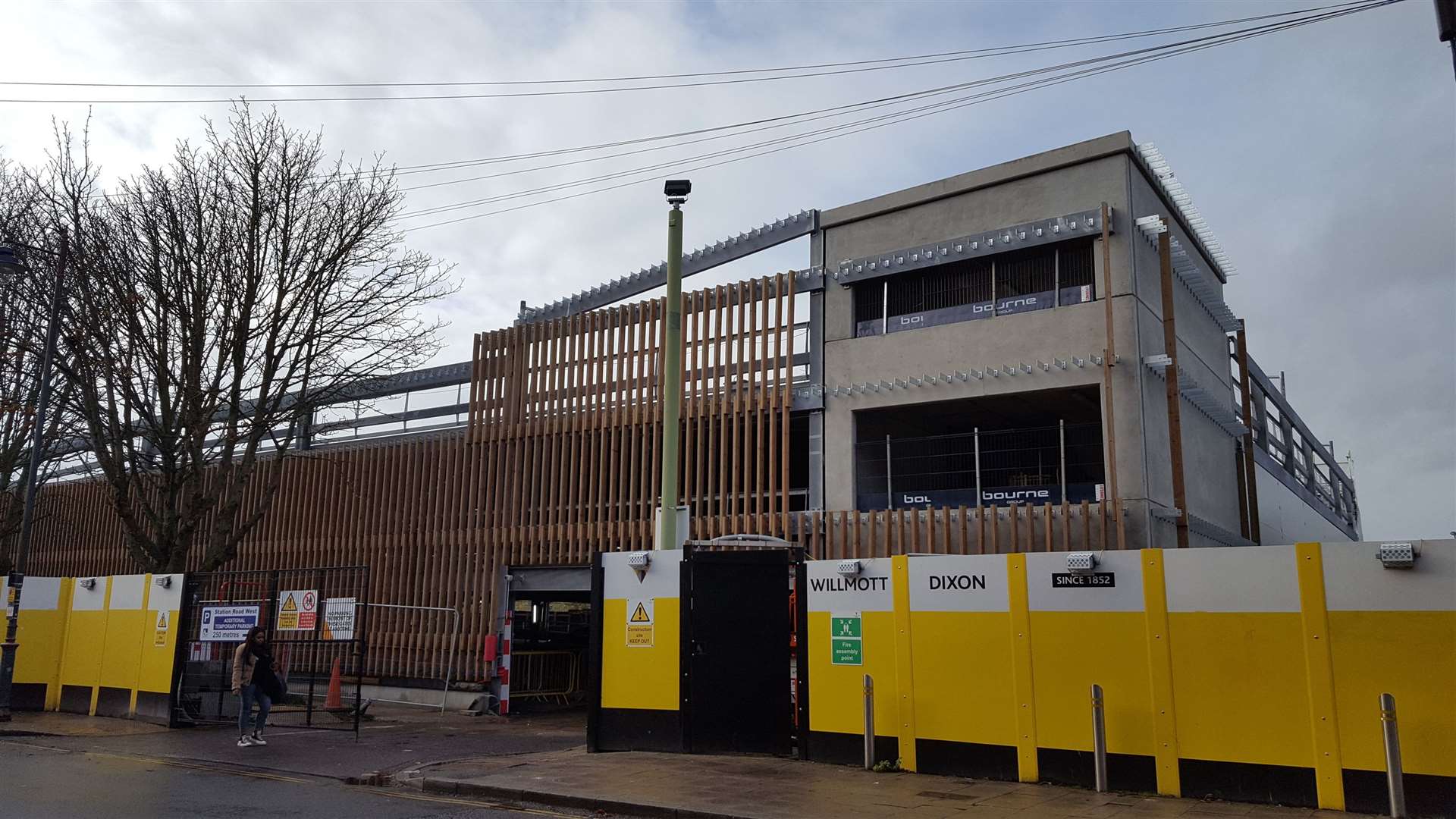 The Canterbury West multi-storey has been under construction throughout 2019