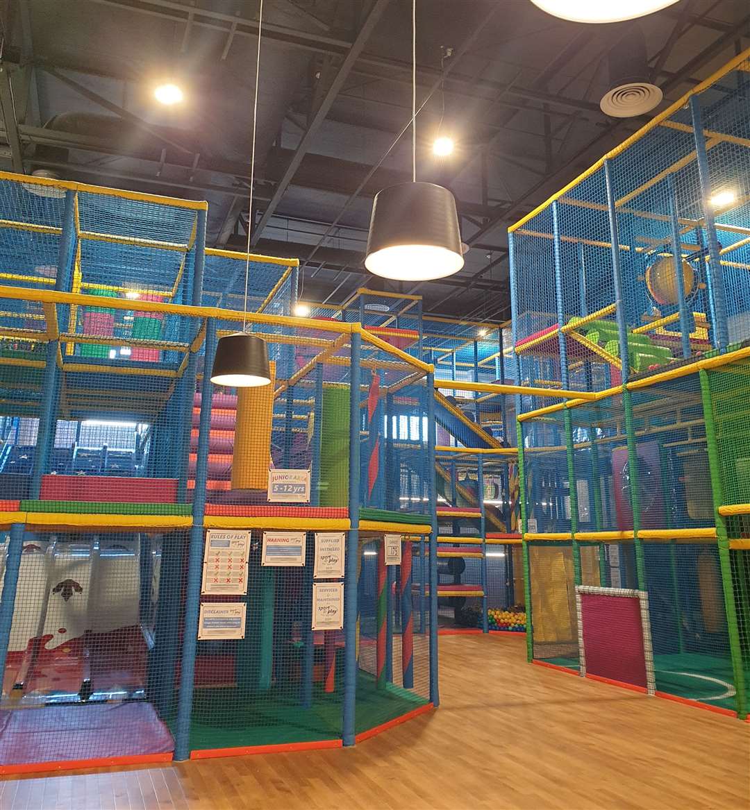 Sparking particular interest is the huge soft play area, which will have multiple levels and slides
