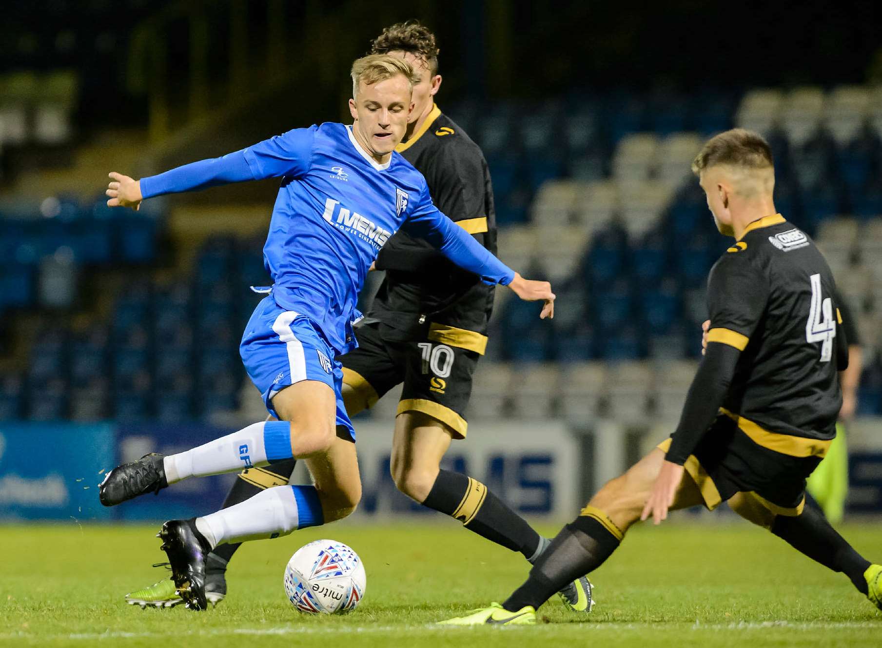 Gillingham in action against Portsmouth in the FA Youth Cup Picture: Andy Payton