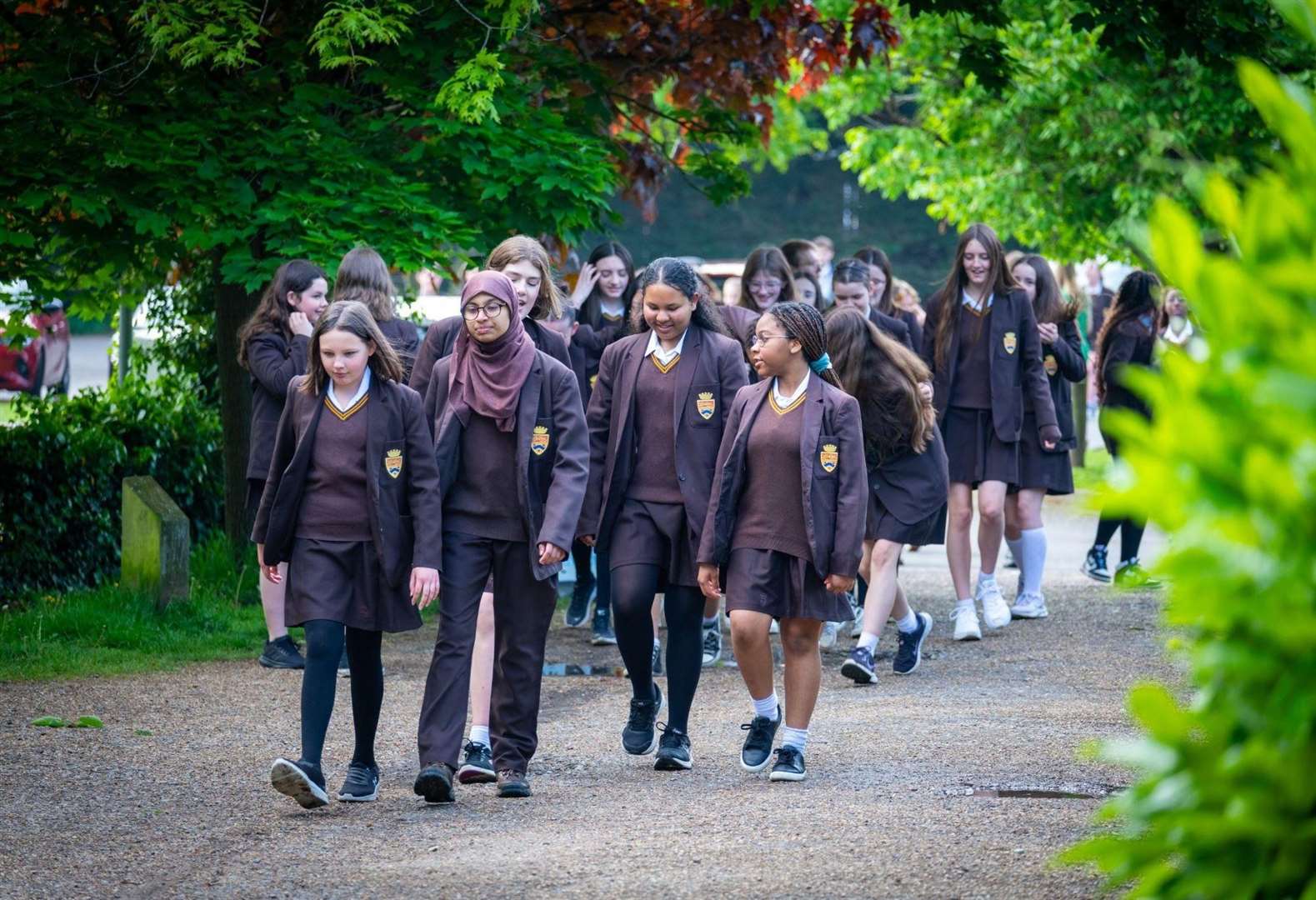 The MGGS whole school wellbeing walk