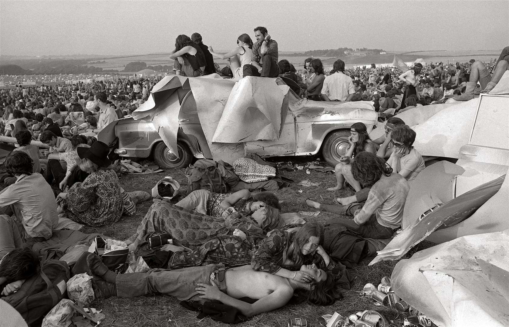 Enzo Ragazzini's pictures of the Isle of Wight Festival, 1970