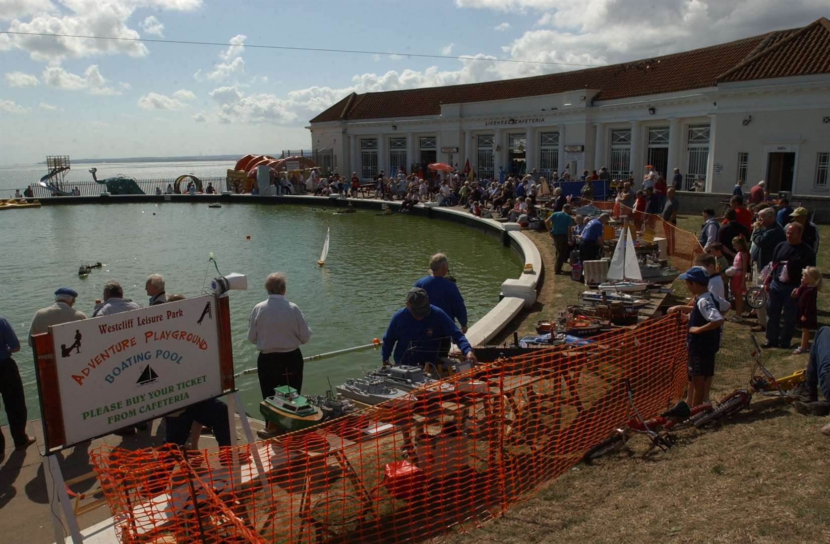 The lease of Ramsgate boating pool is for sale. Picture by Matt McArdle.