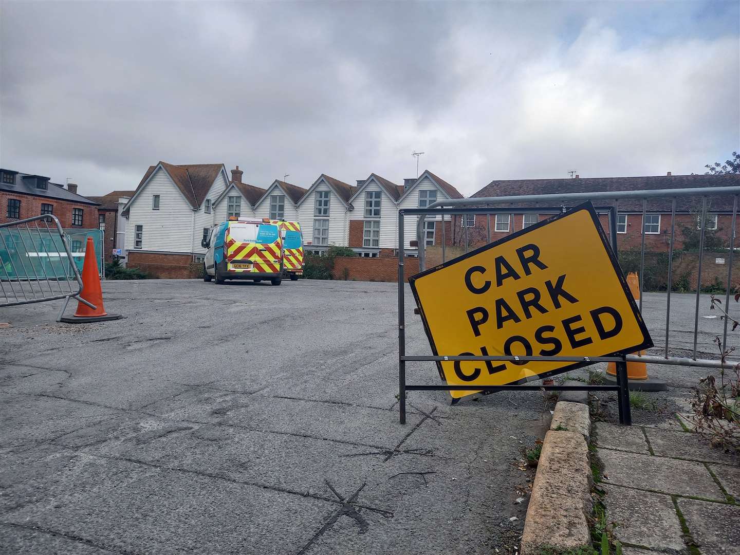 Rosemary Lane car park has been closed since 2020, and is among those now on sale