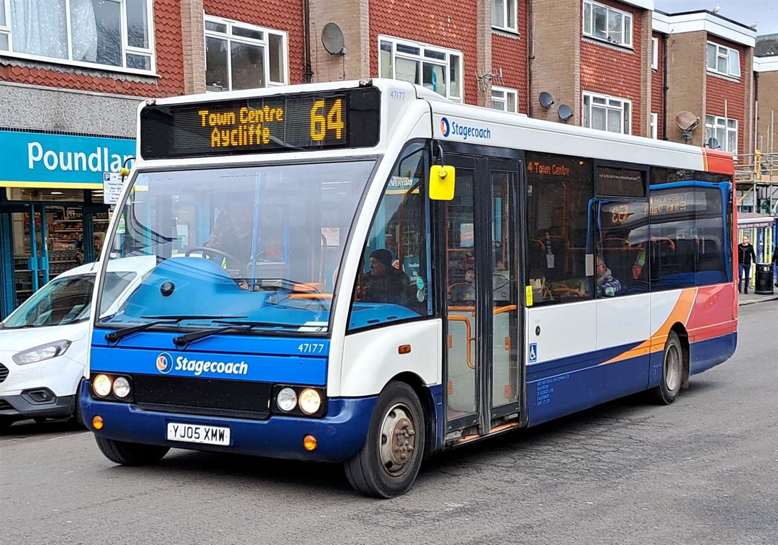 The 64 service for Aycliffe now ends early in the evening