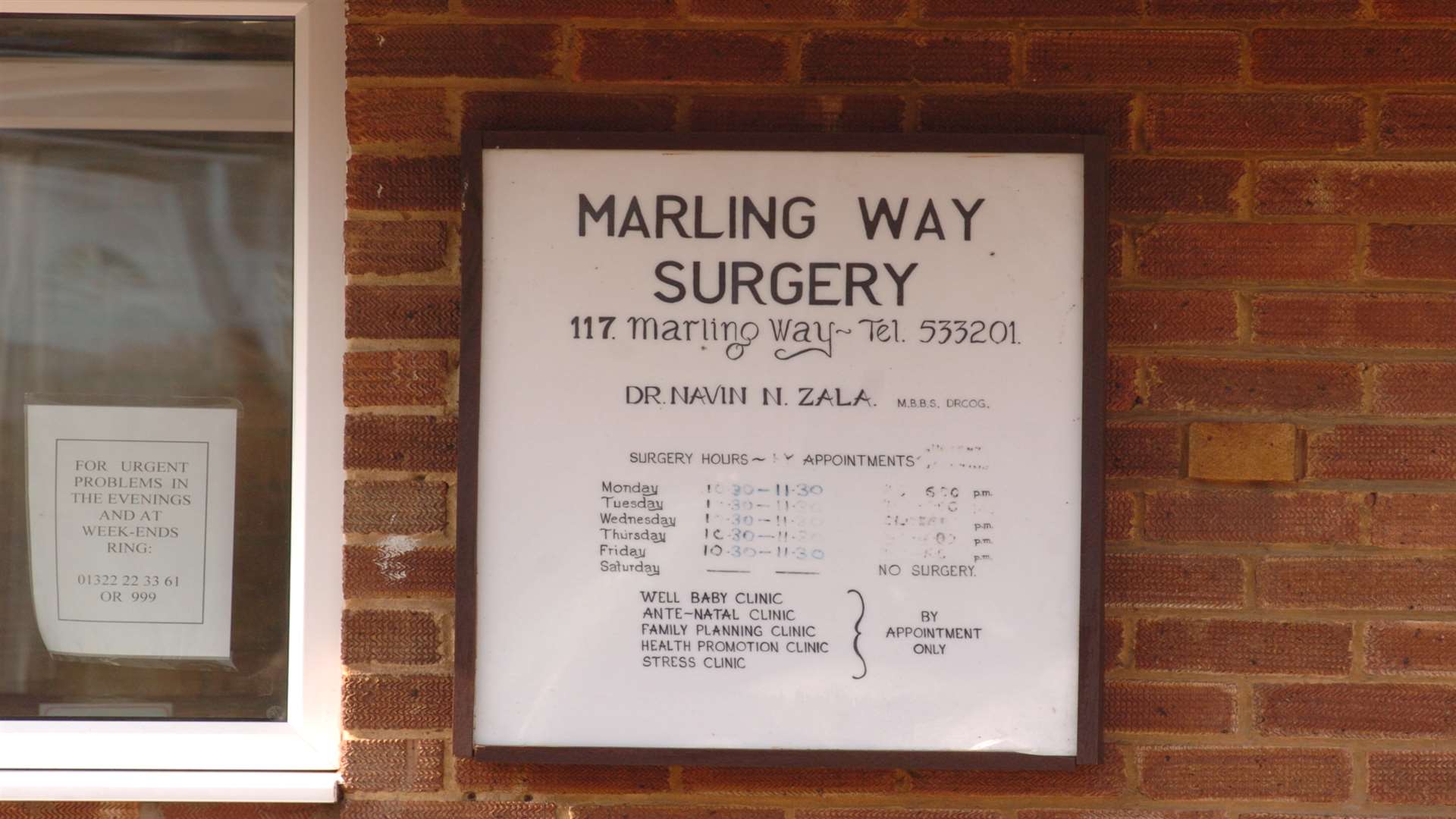 Dr Zala's former surgery
