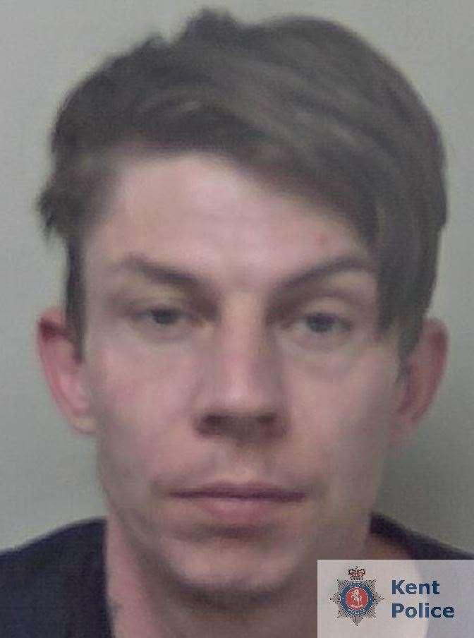 Jason Wood, formerly of Nash Road, Margate, has been jailed. Picture: Kent Police