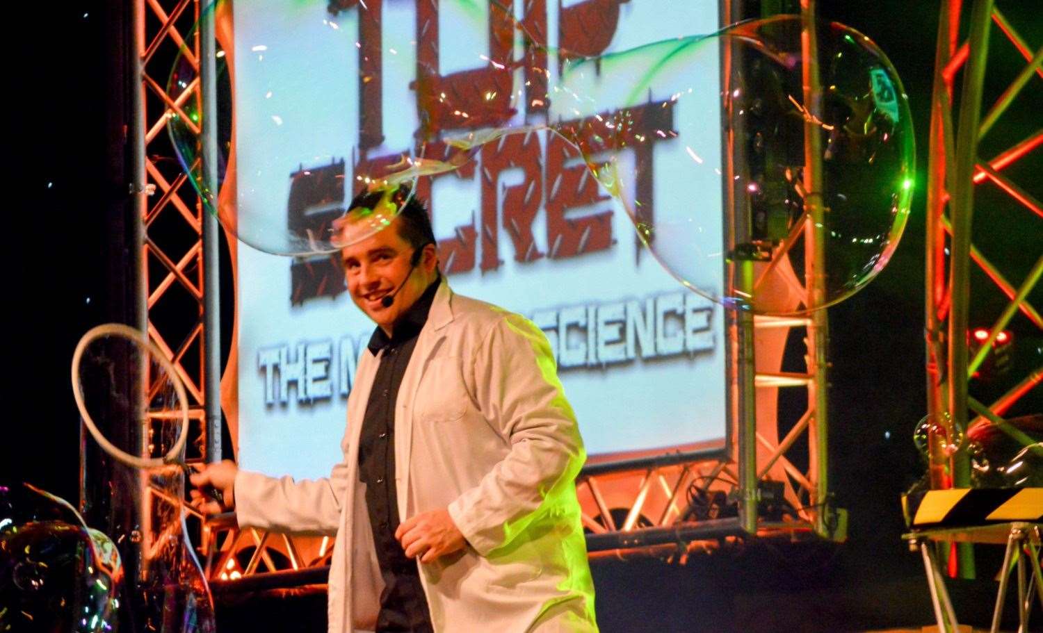 The Magic of Science will be wowing audiences at The Malthouse in Canterbury. Picture: Top Secret
