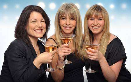 All The Single Ladies, starring Leslie Ash (centre), Brooke Kinsella (right) and Tara Flynn
