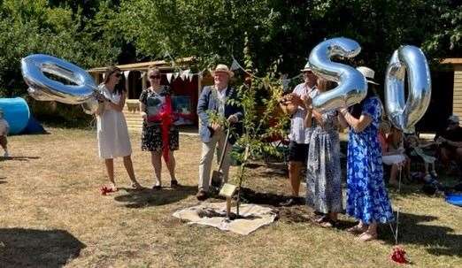 Dimples Day Nursery held its 20th anniversary party last summer
