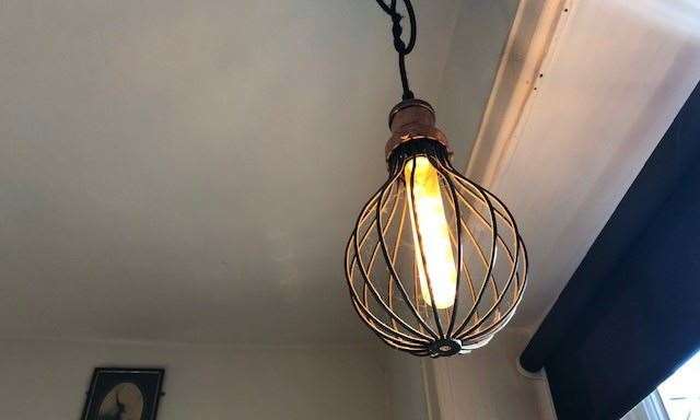 When it comes to decoration it’s all about the details – there are plenty of trendy lightbulbs dotted around the pub