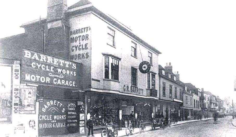 Barretts started out in 1902 selling bicycles
