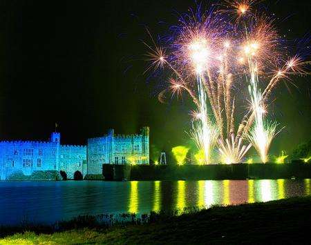 Fireworks are a must-see at Leeds Castle