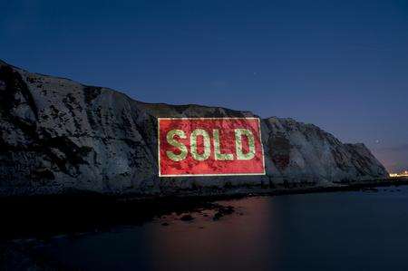 White Cliffs sold spoof