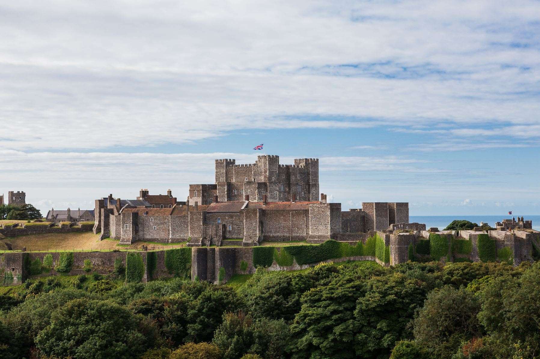 Dover Castle is currently closed to the public Picture: English Heritage