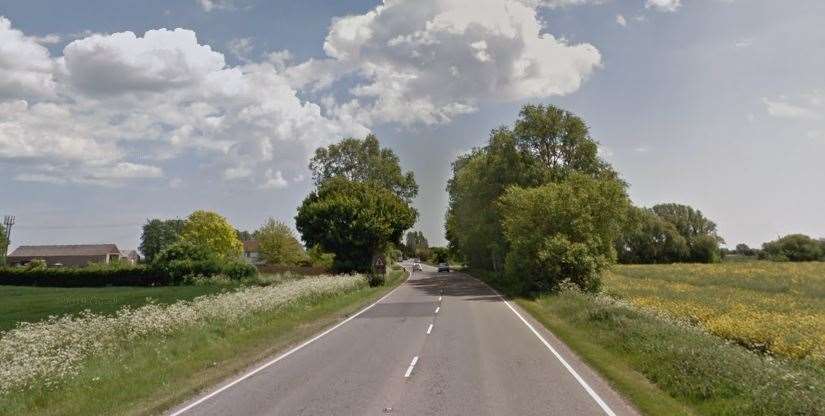 The crash was on the A259. Picture: Google Street View (27435972)