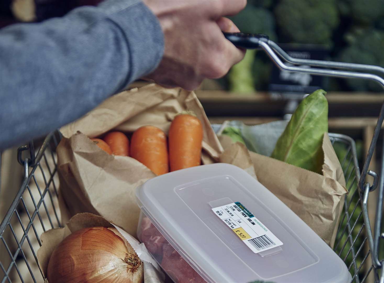 Shoppers are being asked to bring their own containers with them for fish, meal and deli products