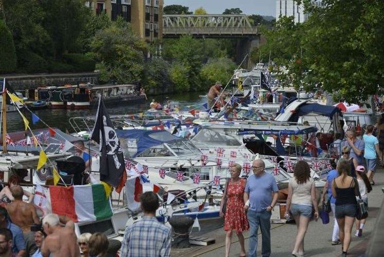 The Maidstone River Festival a few years ago