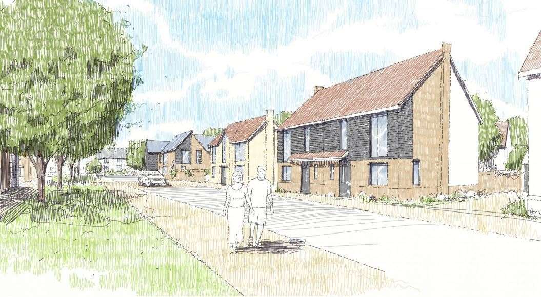 Designs for a new 49-home development in Monkton. Pictures: Heyhill Land/Savills