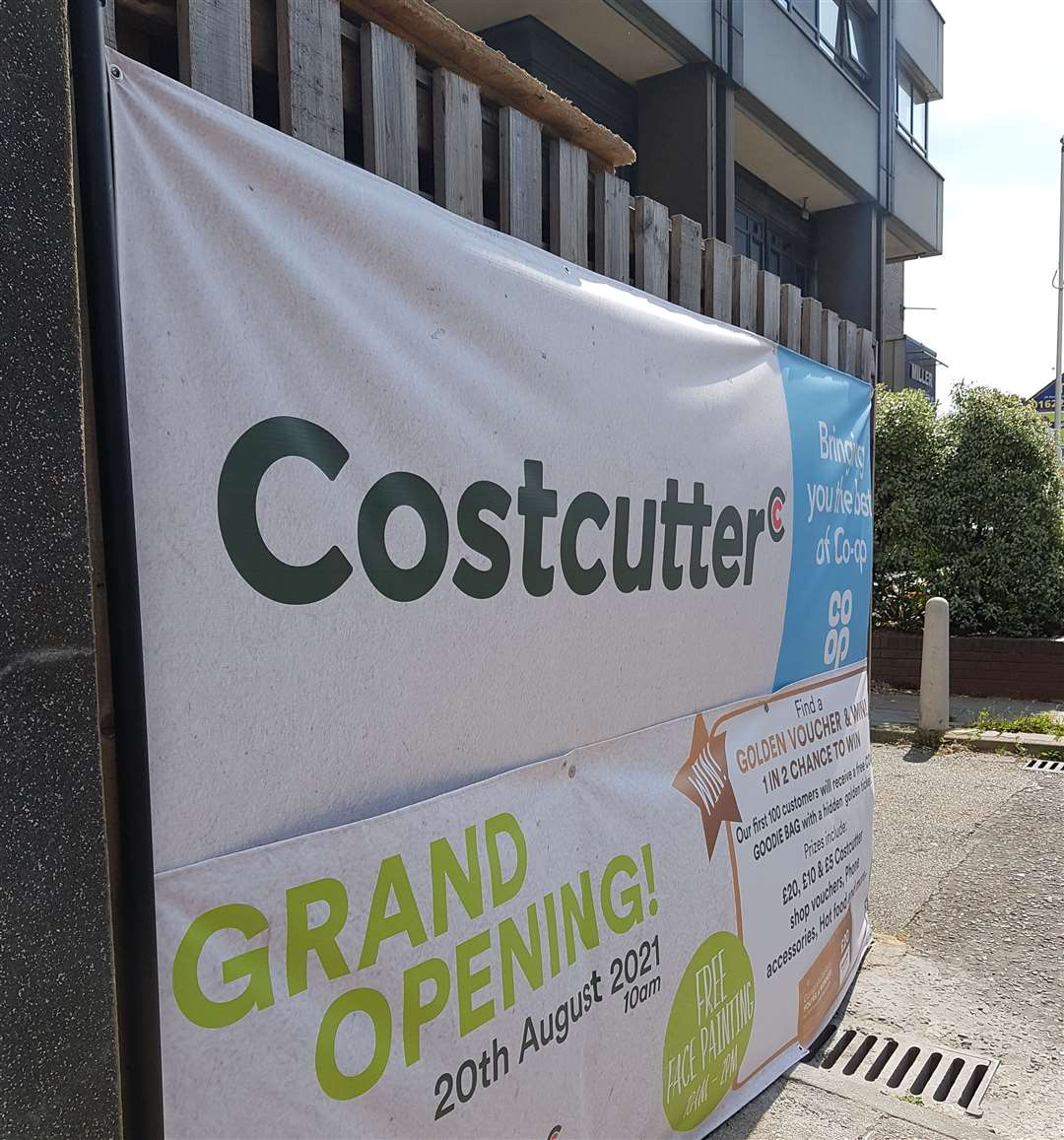 A Costcutter store is opening in Lower Stone Street tomorrow