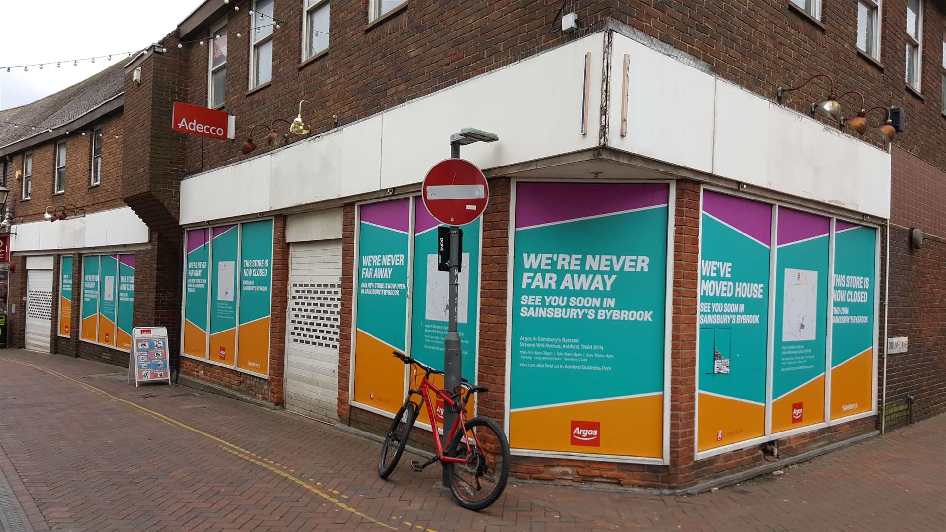 Argos in New Rents is on the market
