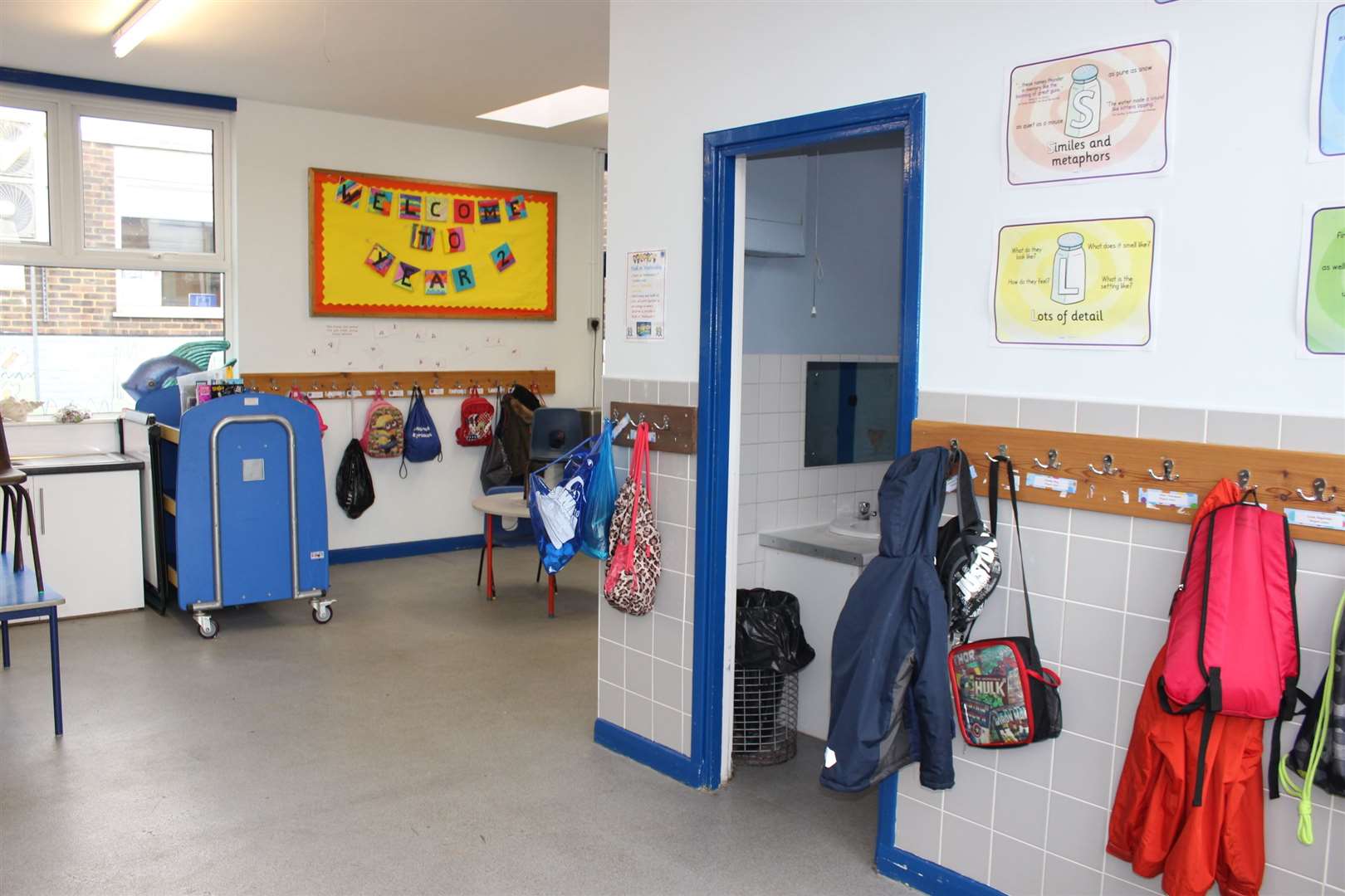 Empty classrooms at Halfway Houses primary school on Sheppey, which has been vacant for some years