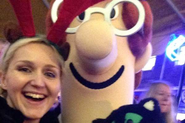 Emma Adam swapped her normal co-host to hang out with Postman Pat