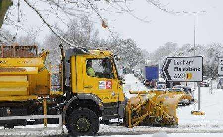 Kent's gritters are expected to take to the roads this week