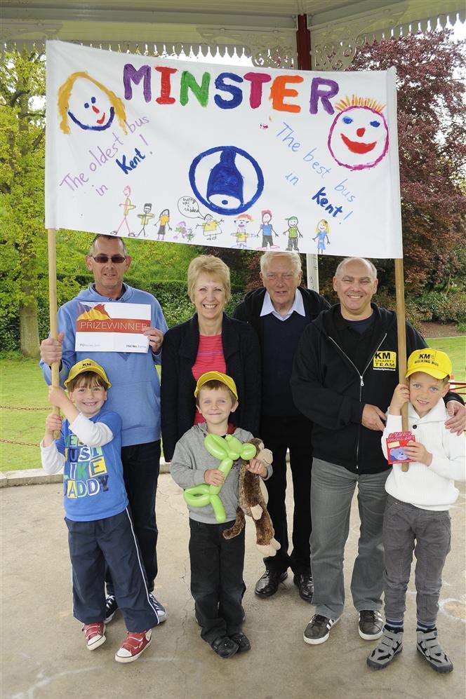 Minster Primary School recently celebrated 14 years of its walking bus.