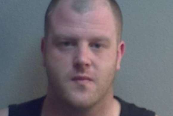 Hughes has been jailed for eight years for for attempted robbery and drugs offences