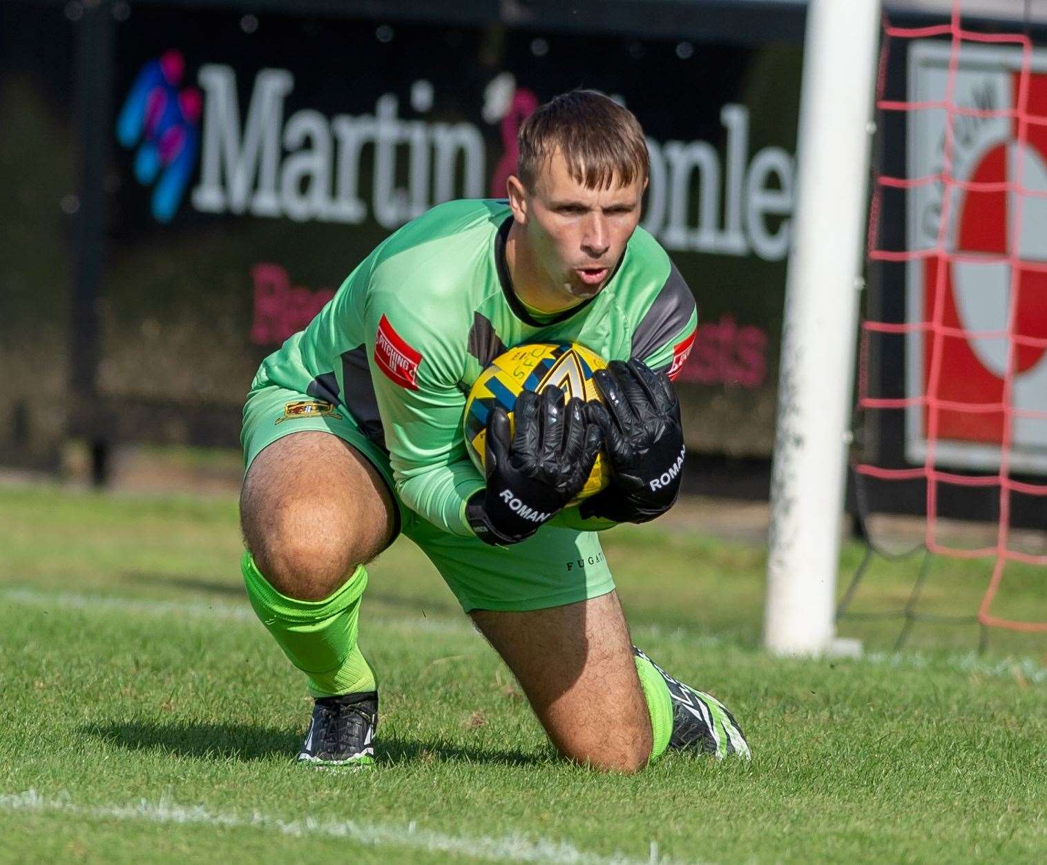 Brickies keeper Bobby Mason has impressed since joining in the summer. Picture: Ian Scammell/Isobel Scammell