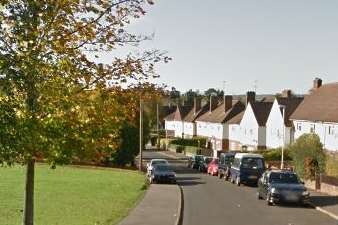 Hillingdon Rise in Sevenoaks. Google Street View