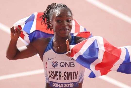 Orpington sprinter Dina Asher-Smith had a year to remember in 2019. Picture: @TeamGB