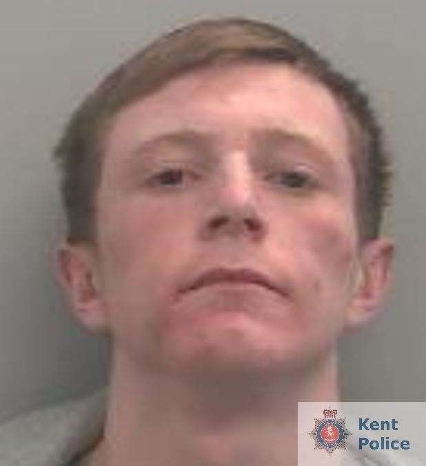 Drug dealer Charlie Cullen has been jailed for two years Picture: Kent Police